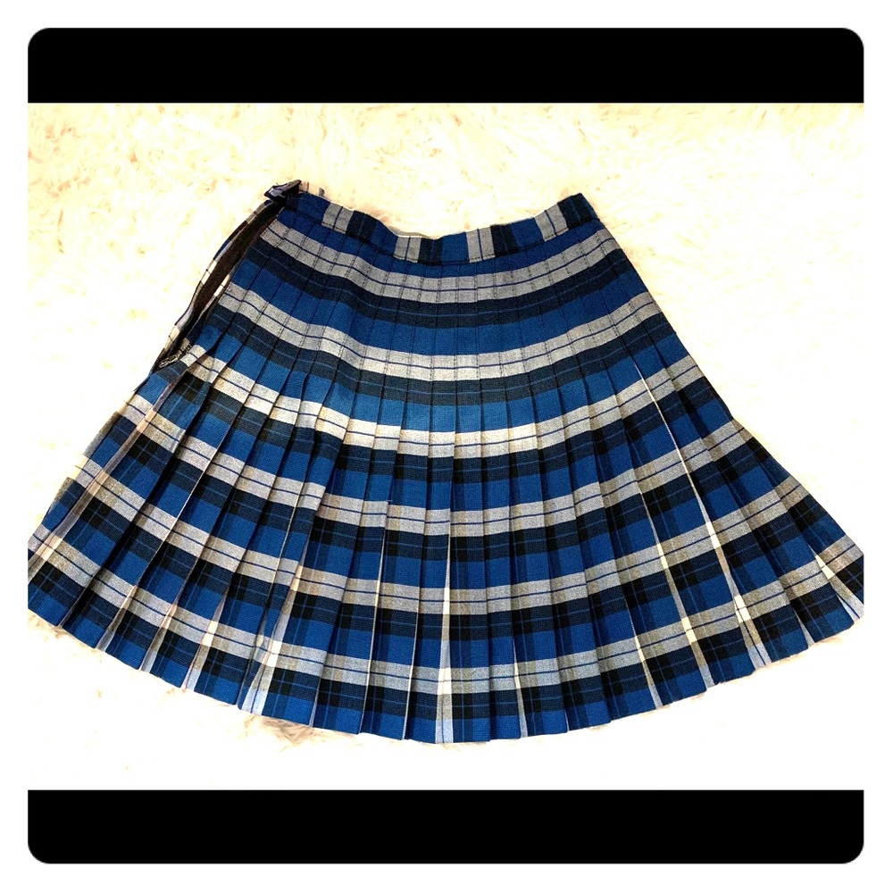 Authentic Vintage Pleated Catholic School Skirt